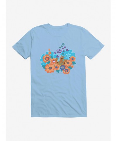 Value Item Scooby-Doo Hippie Flower Bed T-Shirt $7.46 T-Shirts