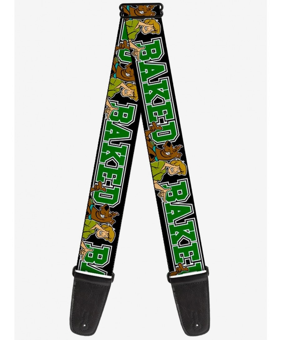 Discount Scooby-Doo Shaggy Pose Baked Guitar Strap $9.21 Guitar Straps