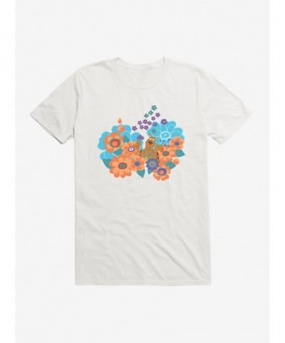 Value Item Scooby-Doo Hippie Flower Bed T-Shirt $7.46 T-Shirts