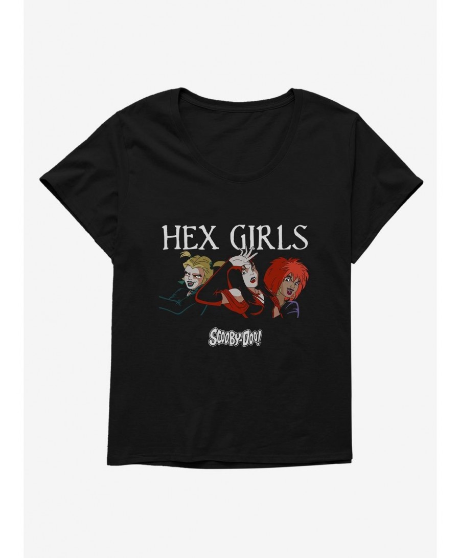 Pre-sale Scooby Doo! Hex Girls Lineup Girls Plus T-Shirt $11.10 T-Shirts