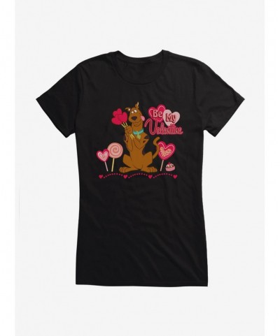 Absolute Discount Scooby-Doo Valentines Be My Valentine Heart Treats Girls T-Shirt $7.97 T-Shirts