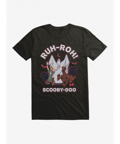 Premium Scooby-Doo Ruh-Roh Ghost T-Shirt $8.03 T-Shirts