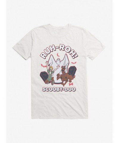 Premium Scooby-Doo Ruh-Roh Ghost T-Shirt $8.03 T-Shirts