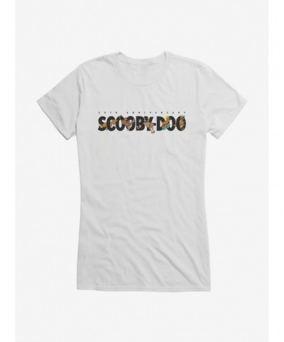 Seasonal Sale Scooby-Doo 50th Anniversary On The Go Girls T-Shirt $7.37 T-Shirts