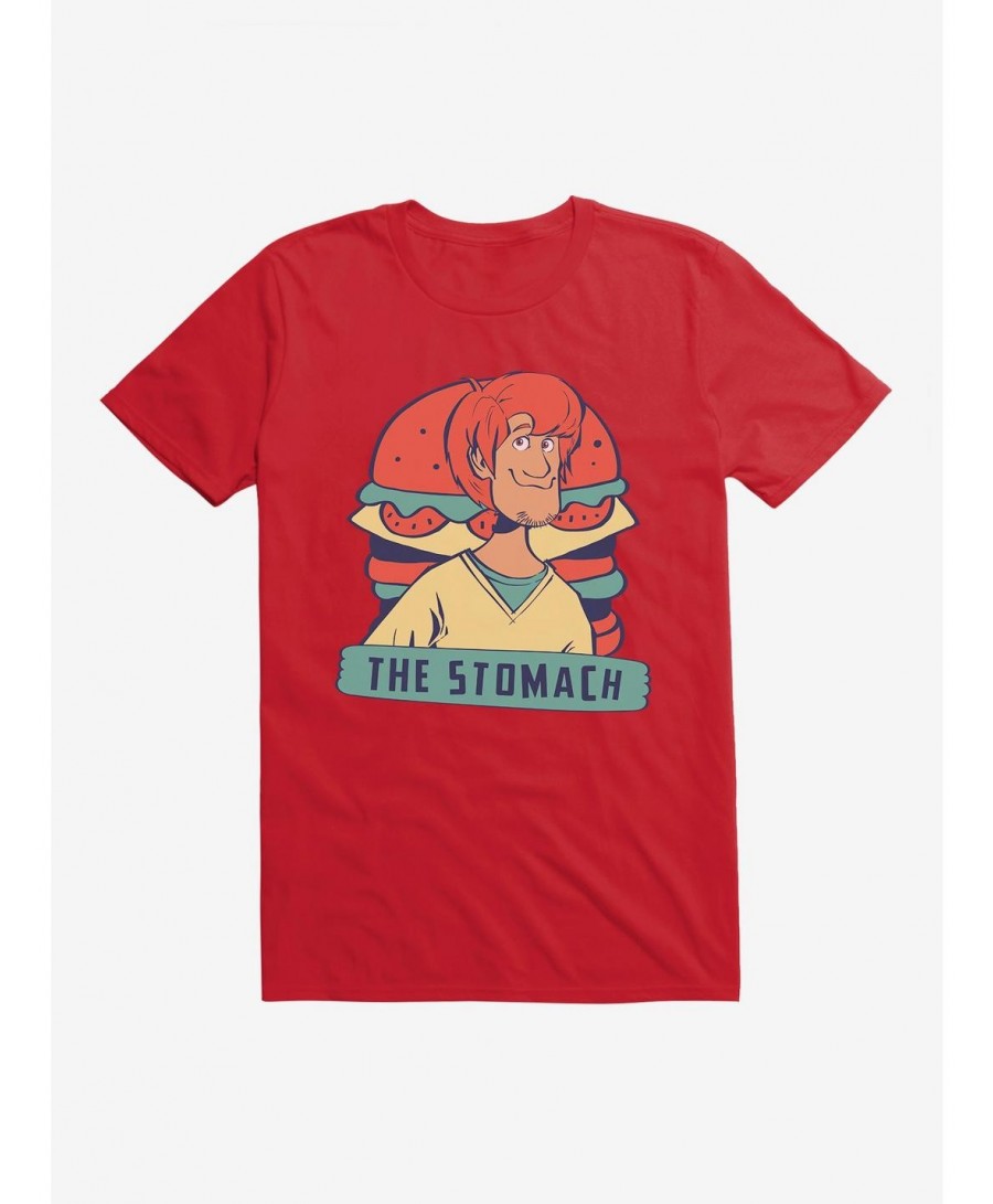 Unique Scoob! Shaggy The Stomach T-Shirt $8.03 T-Shirts