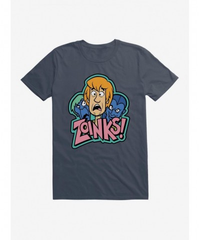 Crazy Deals Scooby-Doo Zoinks Monsters Behind Shaggy T-Shirt $9.18 T-Shirts