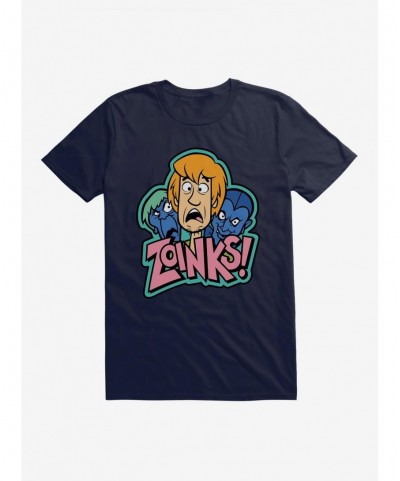 Crazy Deals Scooby-Doo Zoinks Monsters Behind Shaggy T-Shirt $9.18 T-Shirts