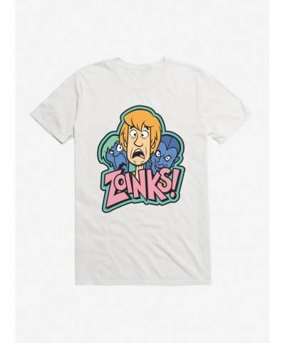 Crazy Deals Scooby-Doo Zoinks Monsters Behind Shaggy T-Shirt $9.18 T-Shirts