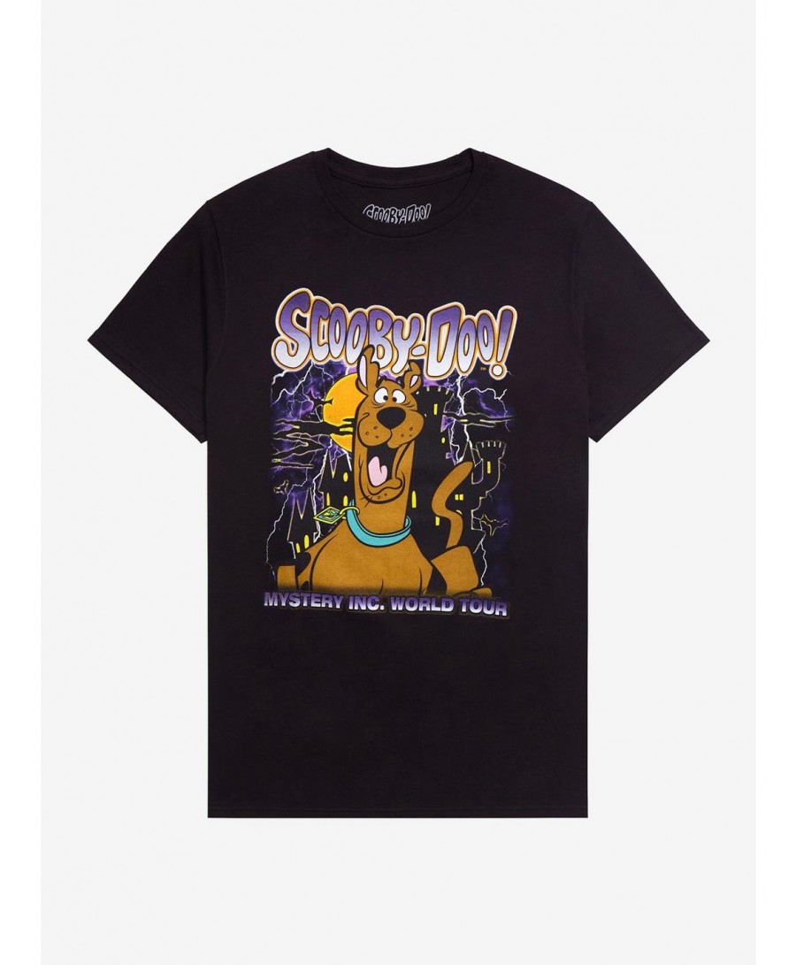 Fashion Scooby-Doo! Mystery Inc. World Tour T-Shirt $7.79 T-Shirts