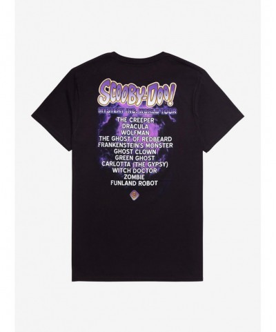 Fashion Scooby-Doo! Mystery Inc. World Tour T-Shirt $7.79 T-Shirts