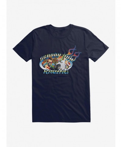 Trendy Scooby-Doo Racing Fire Flames T-Shirt $7.65 T-Shirts