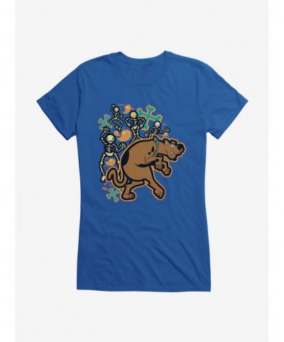 Flash Deal Scooby-Doo Dancing Skeletons Girls T-Shirt $9.56 T-Shirts