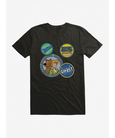 Unique Scooby-Doo Number One Ghost Hunter Badges T-Shirt $7.46 T-Shirts