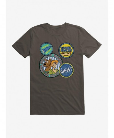 Unique Scooby-Doo Number One Ghost Hunter Badges T-Shirt $7.46 T-Shirts