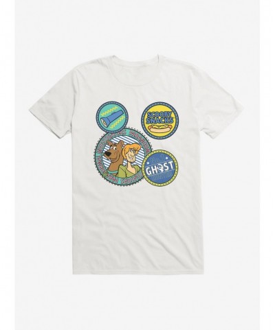 Unique Scooby-Doo Number One Ghost Hunter Badges T-Shirt $7.46 T-Shirts