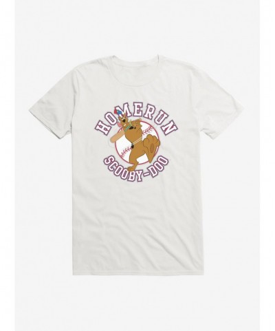 Exclusive Price Scooby-Doo Baseball Homerun T-Shirt $8.99 T-Shirts