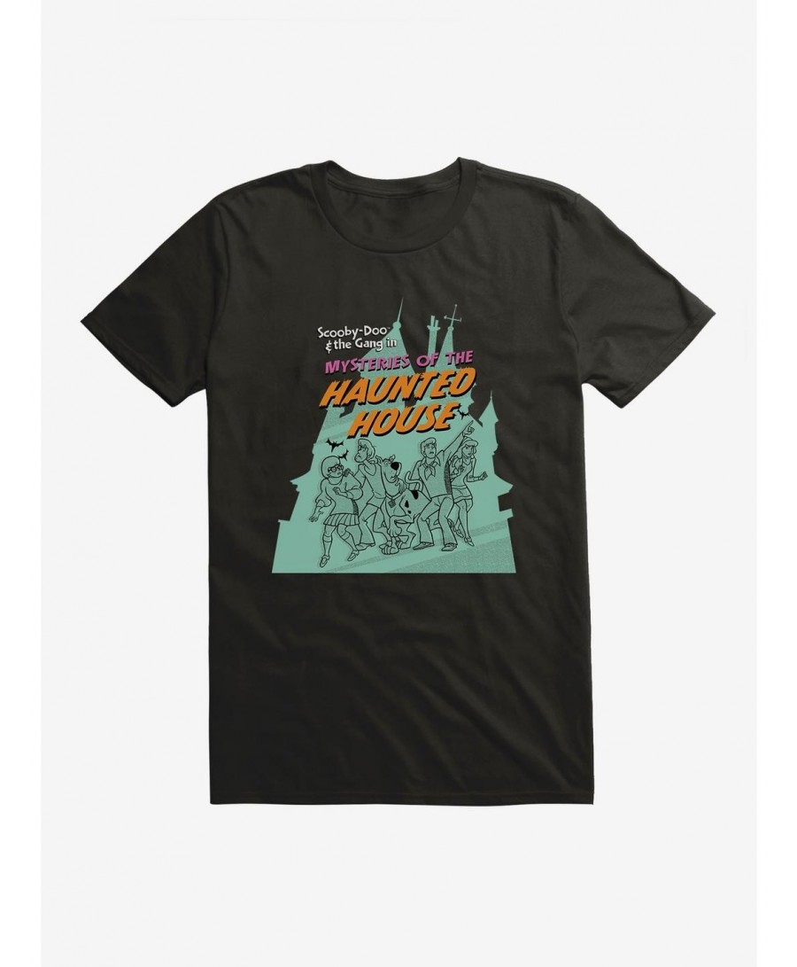 High Quality Scooby-Doo Halloween Scooby And The Gang Mysteries Of The Haunted House T-Shirt $7.46 T-Shirts