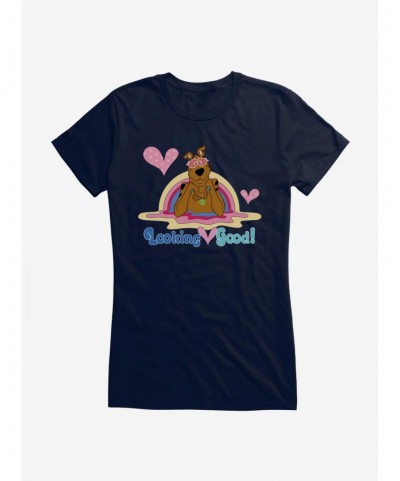 Festival Price Scooby-Doo Valentines Looking Good! Girls T-Shirt $9.16 T-Shirts