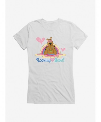 Festival Price Scooby-Doo Valentines Looking Good! Girls T-Shirt $9.16 T-Shirts