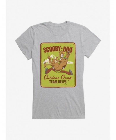 Unique Scooby-Doo Outdoor Camp Team Relp Girls T-Shirt $8.76 T-Shirts