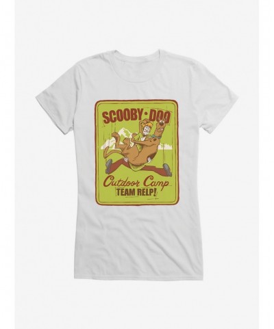 Unique Scooby-Doo Outdoor Camp Team Relp Girls T-Shirt $8.76 T-Shirts