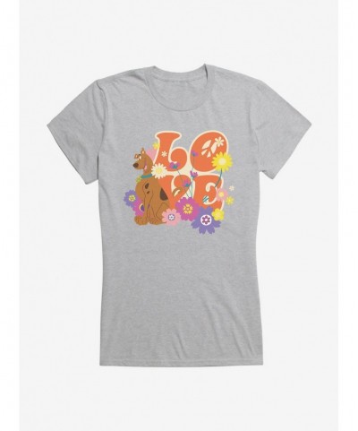 Flash Sale Scooby-Doo Hippie Love Girls Girls T-Shirt $6.57 T-Shirts