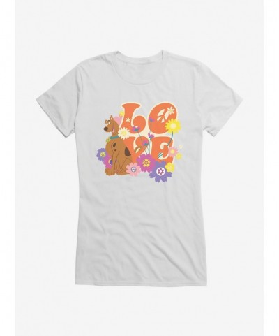 Flash Sale Scooby-Doo Hippie Love Girls Girls T-Shirt $6.57 T-Shirts