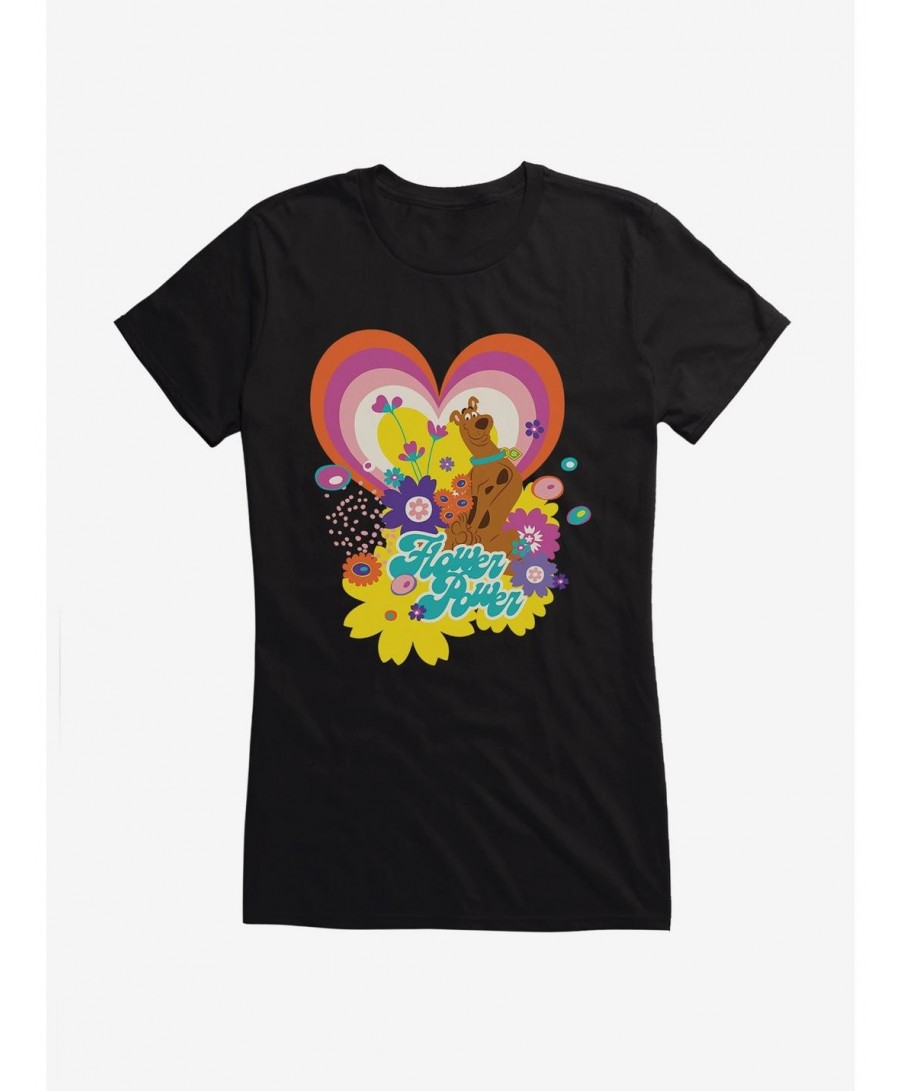 Pre-sale Scooby-Doo Flower Power Girls Girls T-Shirt $7.57 T-Shirts