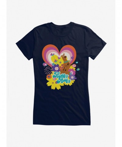 Pre-sale Scooby-Doo Flower Power Girls Girls T-Shirt $7.57 T-Shirts