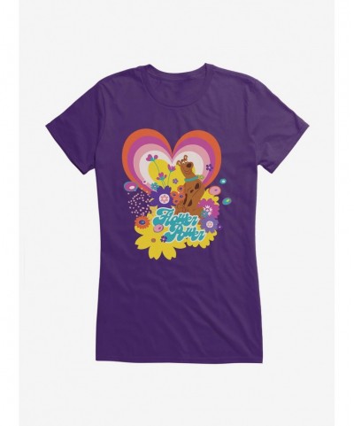 Pre-sale Scooby-Doo Flower Power Girls Girls T-Shirt $7.57 T-Shirts