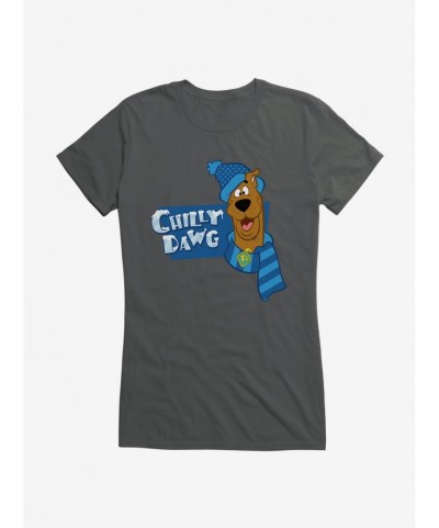 Seasonal Sale Scooby-Doo Chilly Dawg Girls T-Shirt $8.76 T-Shirts