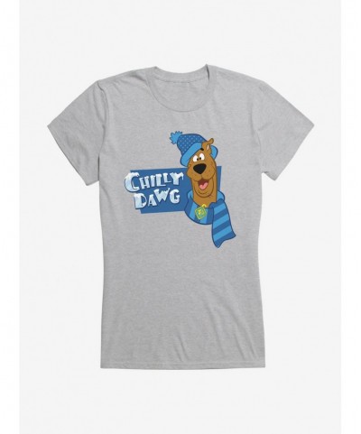 Seasonal Sale Scooby-Doo Chilly Dawg Girls T-Shirt $8.76 T-Shirts