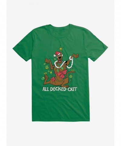 Hot Sale Scooby-Doo Holiday All Decked Out T-Shirt $6.69 T-Shirts