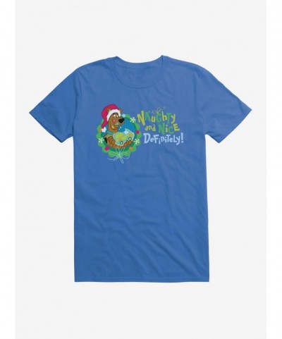 New Arrival Scooby-Doo Naughty And Nice Definitely T-Shirt $8.60 T-Shirts