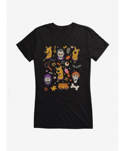 Exclusive Scooby-Doo Halloween Variety Portrait Girls Girls T-Shirt $7.57 T-Shirts