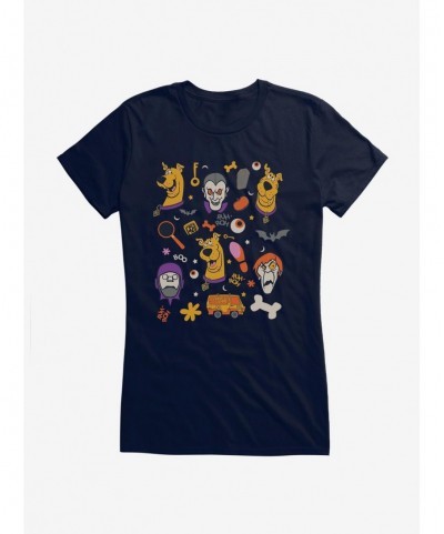 Exclusive Scooby-Doo Halloween Variety Portrait Girls Girls T-Shirt $7.57 T-Shirts