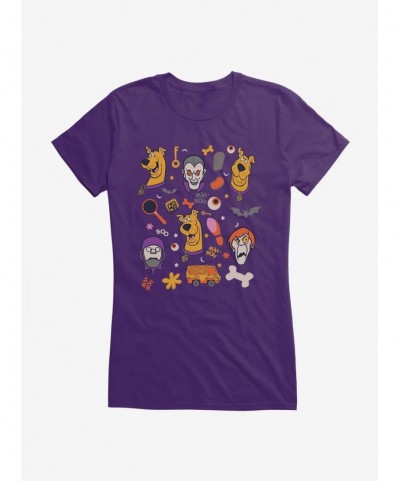 Exclusive Scooby-Doo Halloween Variety Portrait Girls Girls T-Shirt $7.57 T-Shirts