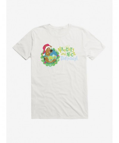 New Arrival Scooby-Doo Naughty And Nice Definitely T-Shirt $8.60 T-Shirts