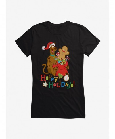 Flash Sale Scooby-Doo Gingerbread Outta The Bag Girls T-Shirt $6.18 T-Shirts