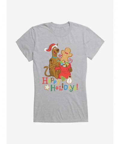 Flash Sale Scooby-Doo Gingerbread Outta The Bag Girls T-Shirt $6.18 T-Shirts