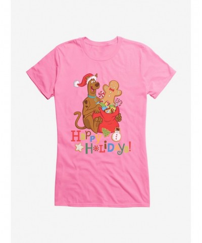 Flash Sale Scooby-Doo Gingerbread Outta The Bag Girls T-Shirt $6.18 T-Shirts