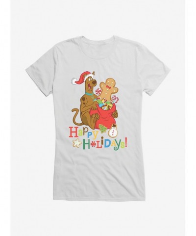 Flash Sale Scooby-Doo Gingerbread Outta The Bag Girls T-Shirt $6.18 T-Shirts