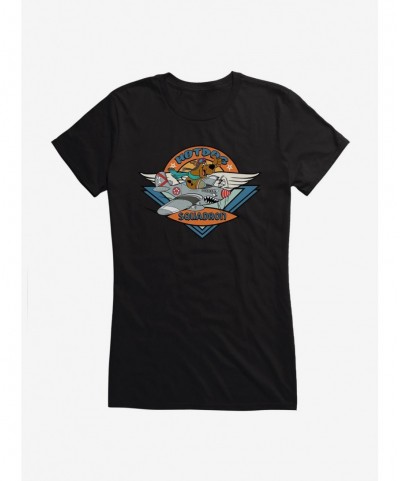 Flash Deal Scooby-Doo Hot Dog Squadron Airplane Girls T-Shirt $6.37 T-Shirts