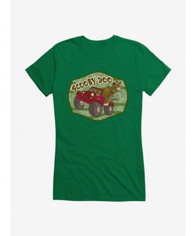 Hot Sale Scooby-Doo Off Roading Icon Girls T-Shirt $8.96 T-Shirts