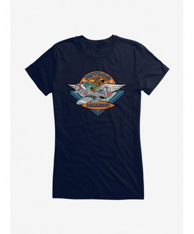 Flash Deal Scooby-Doo Hot Dog Squadron Airplane Girls T-Shirt $6.37 T-Shirts