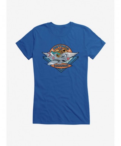 Flash Deal Scooby-Doo Hot Dog Squadron Airplane Girls T-Shirt $6.37 T-Shirts