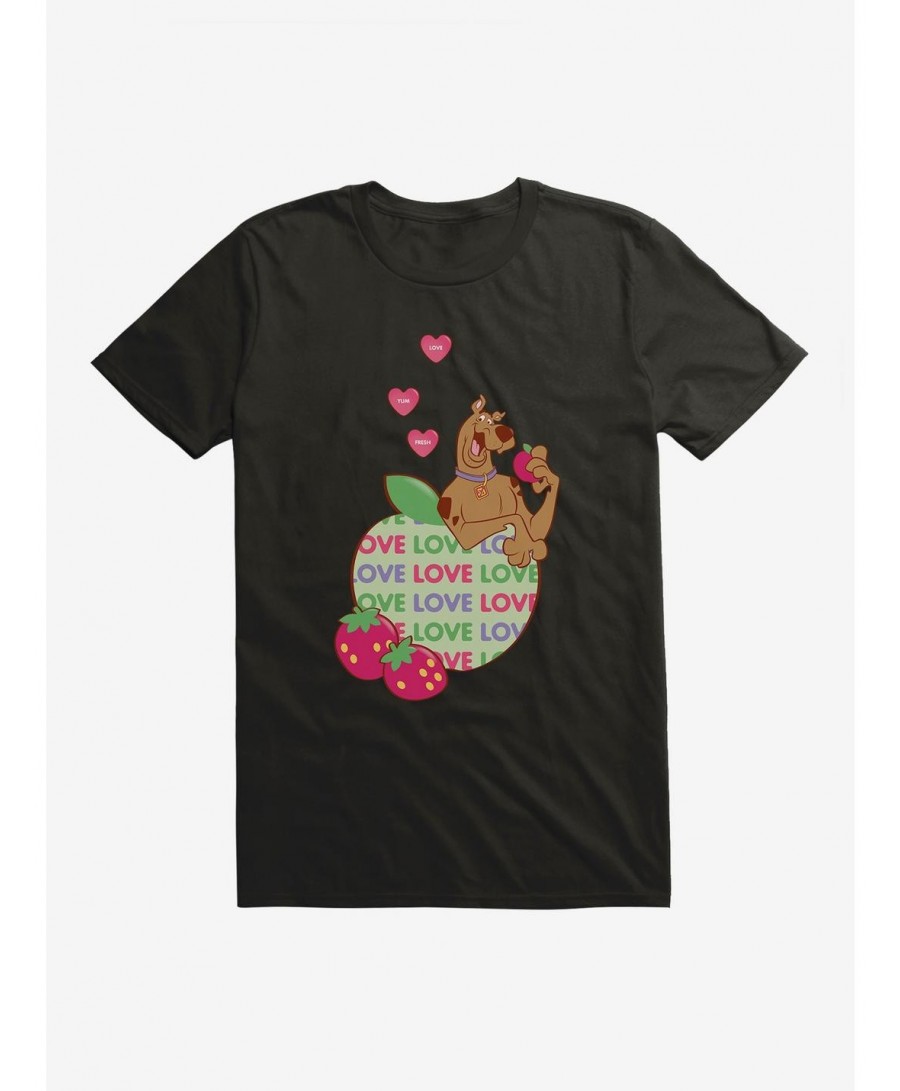 Pre-sale Discount Scooby-Doo So Yummy Love, Fresh And Fruity T-Shirt $9.18 T-Shirts