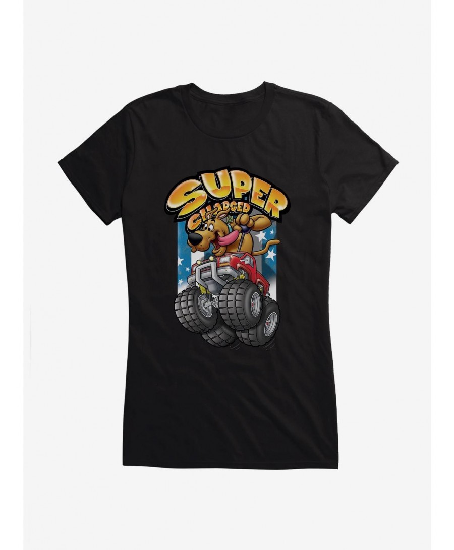 Sale Item Scooby-Doo Super Charged Racing Truck Girls T-Shirt $6.18 T-Shirts