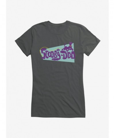 Unique Scooby-Doo Retro Logo Girls T-Shirt $9.76 T-Shirts