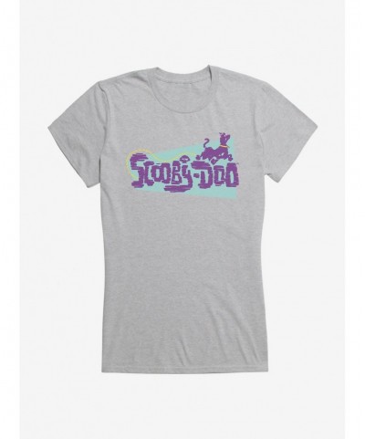 Unique Scooby-Doo Retro Logo Girls T-Shirt $9.76 T-Shirts